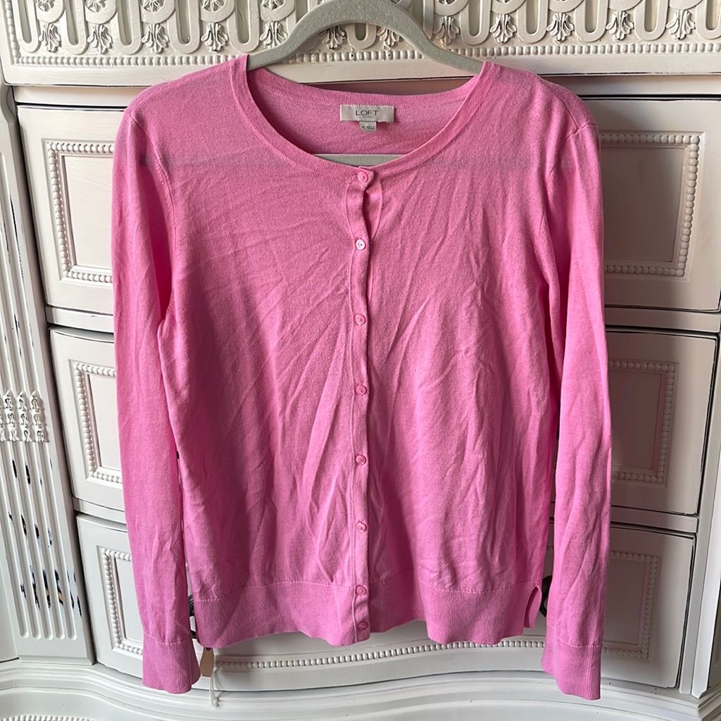 Loft Pink Button Down!